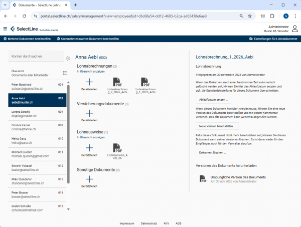 SelectLine Lohn - Lohnabrechnung leicht gemacht