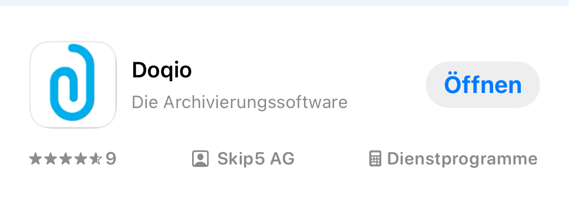 SelectLine Doqio ist auch als App erhältlich